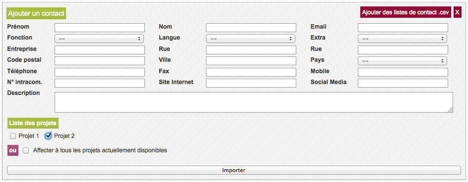 Ajouter un utilisateur